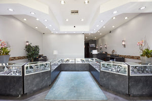 Inside of Blue Diamond Jewelry El Segundo California store