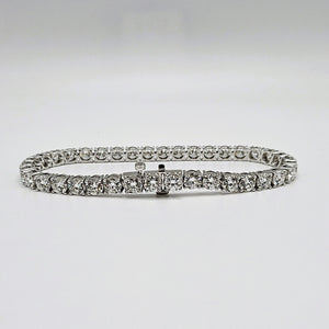 14KW LGD 11.88Ct Tennis Bracelet