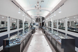 Inside of Blue Diamond Jewelry Long Beach California store