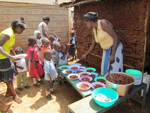 Nia children blue diamond funded lunch 